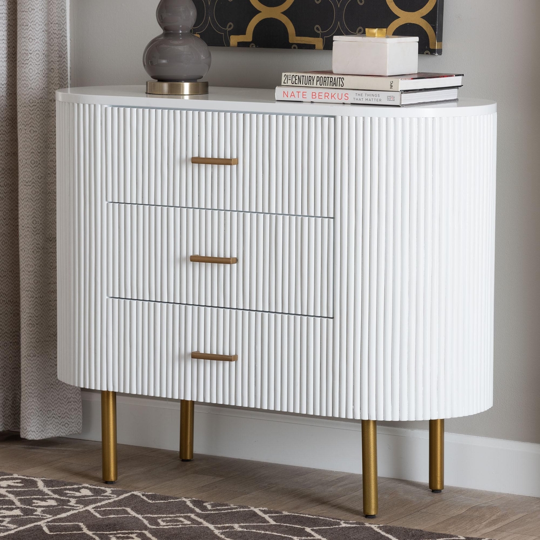 Trevecca White Dresser - Thumbnail - Image 2