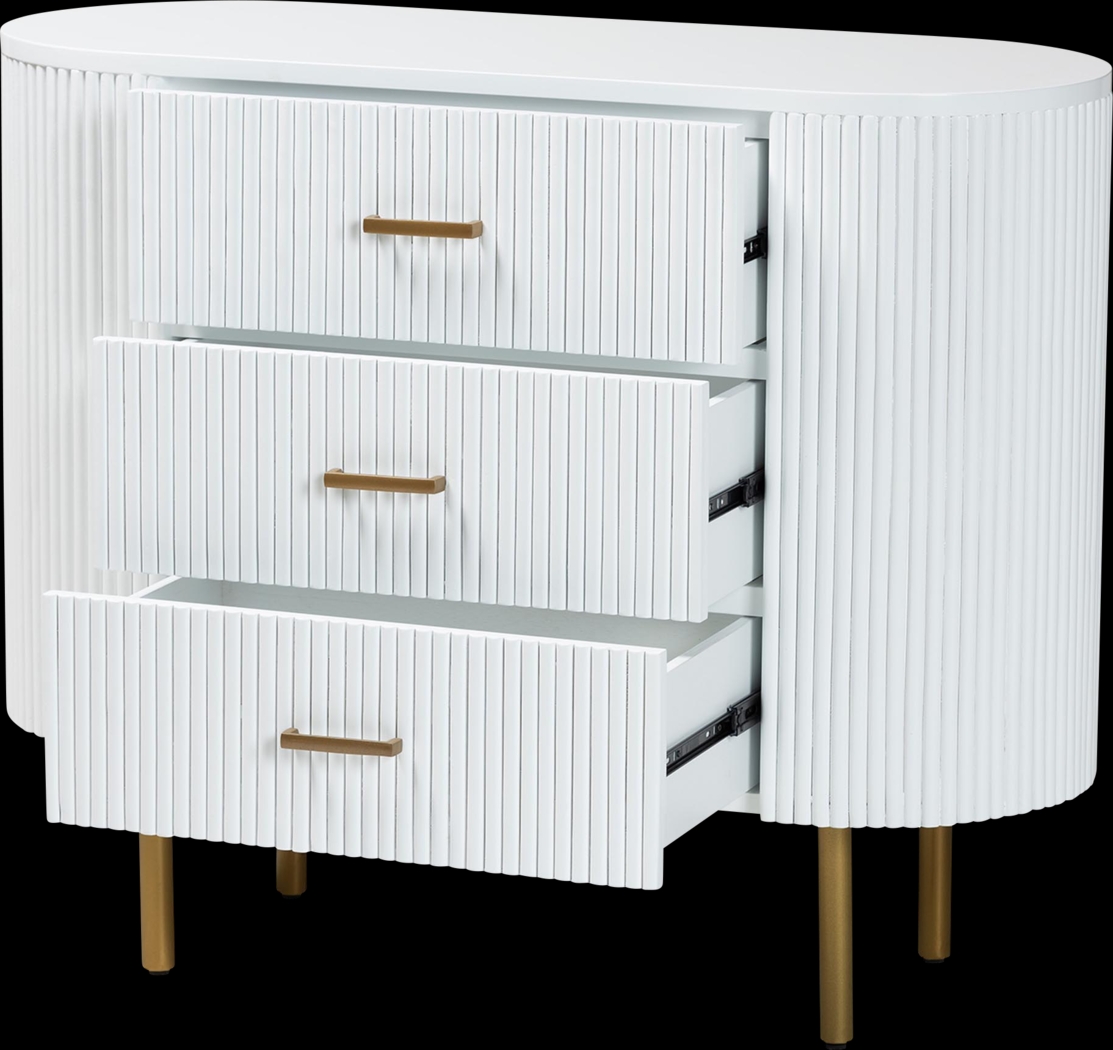 Trevecca White Dresser - Thumbnail - Image 4