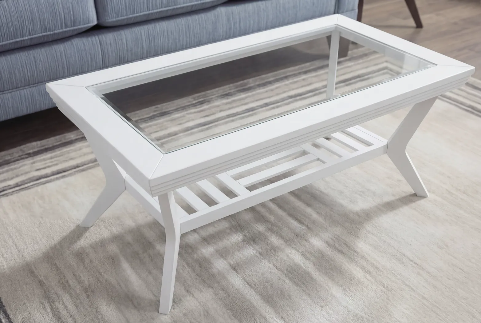 Trevi White Cocktail Table - Thumbnail - Image 4