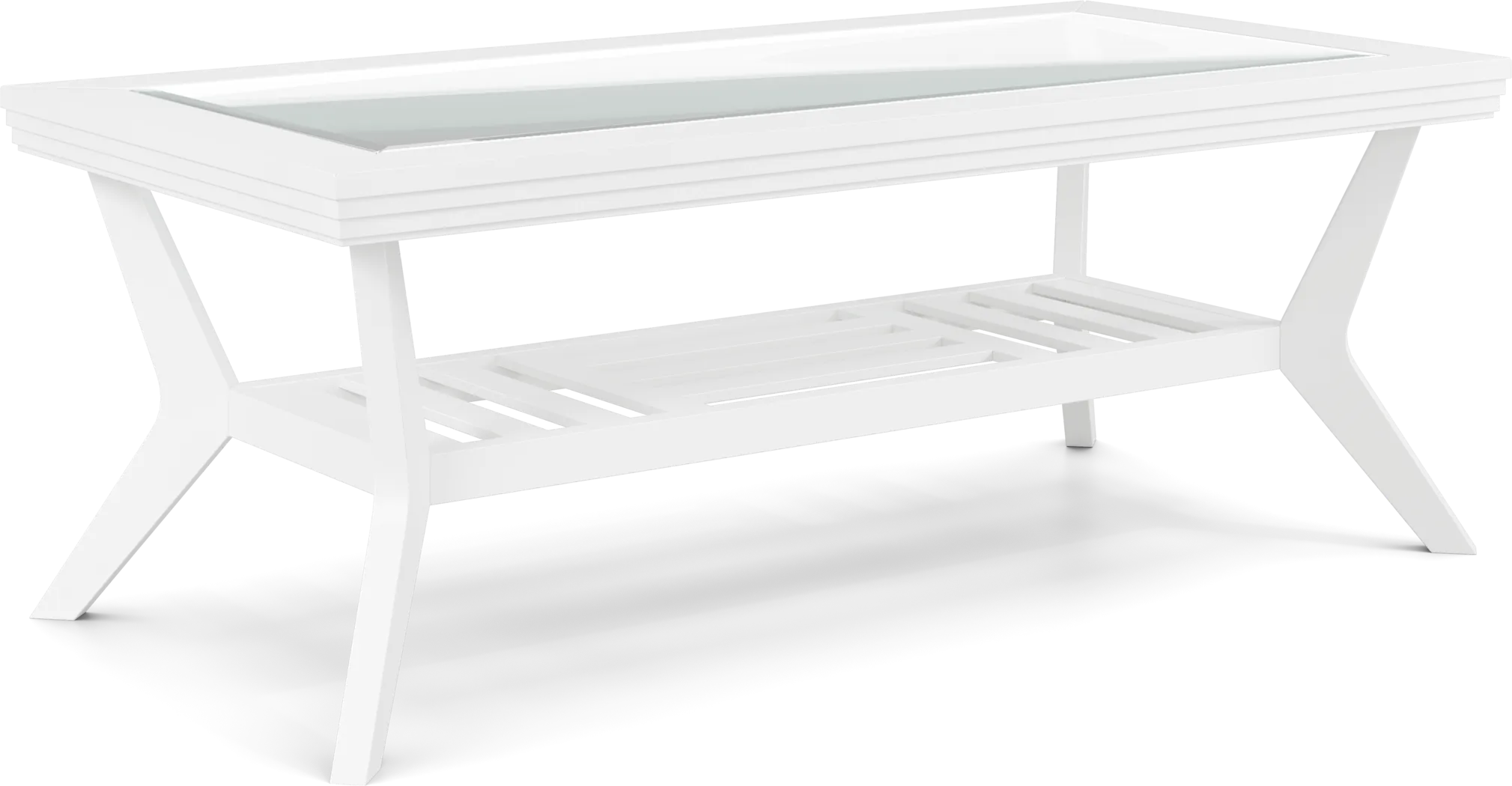 Trevi White Cocktail Table - Thumbnail - Image 1