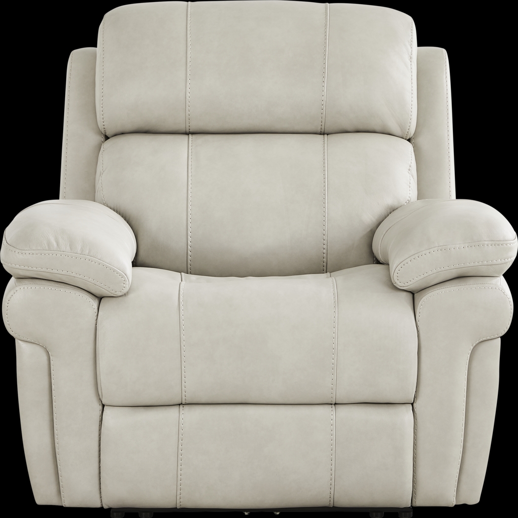 Trevino Lane Gray Leather 8 Pc Dual Power Reclining Living Room with Reclining Sofa - Thumbnail - Image 10