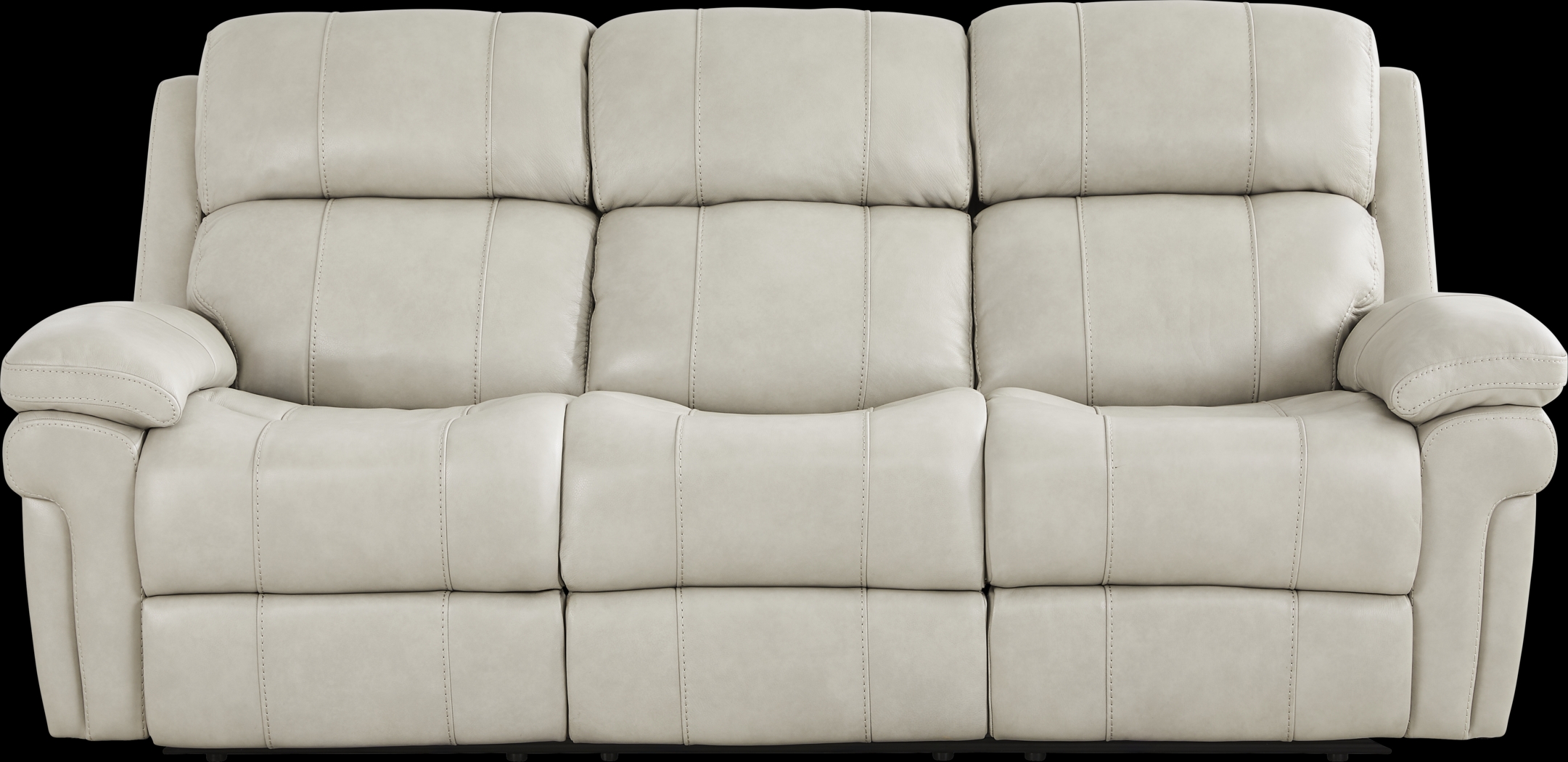 Trevino Lane Gray Leather 8 Pc Dual Power Reclining Living Room with Reclining Sofa - Thumbnail - Image 7