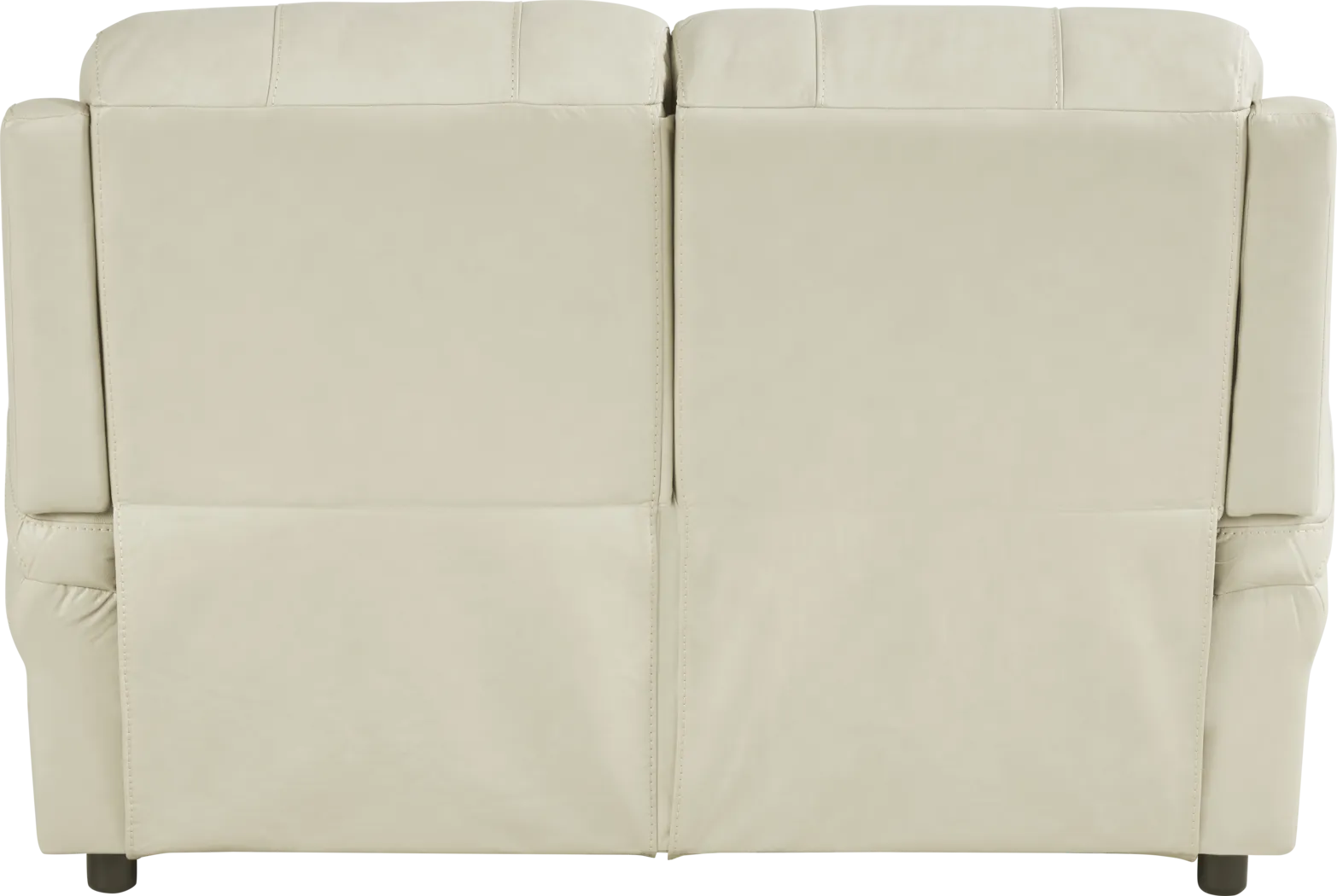 Trevino Place Cream Leather 3 Pc Living Room with Reclining Sofa - Thumbnail - Image 9