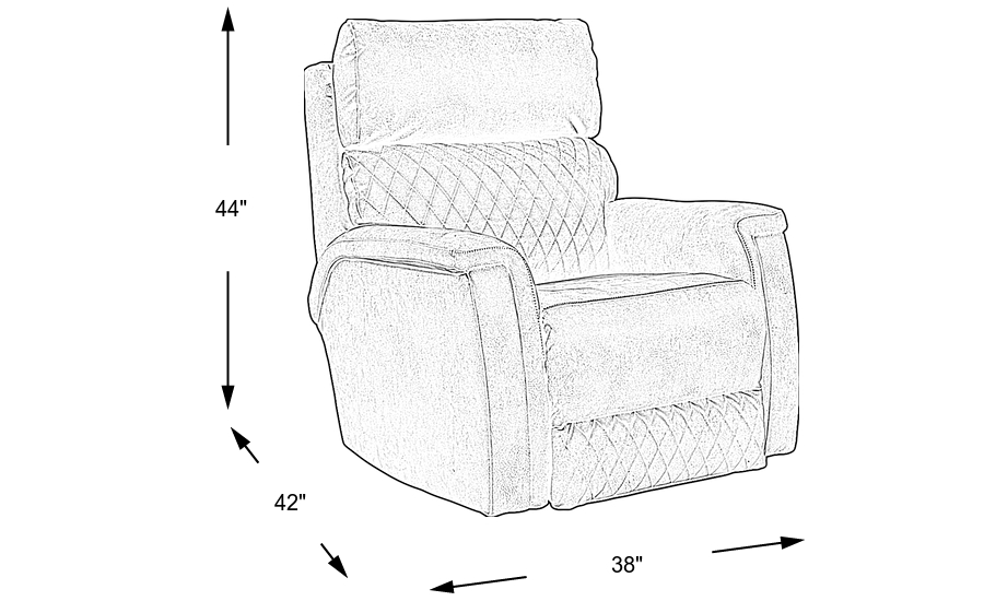 Dimension Image. Please refer to the Dimension Tab on this page for dimension details.