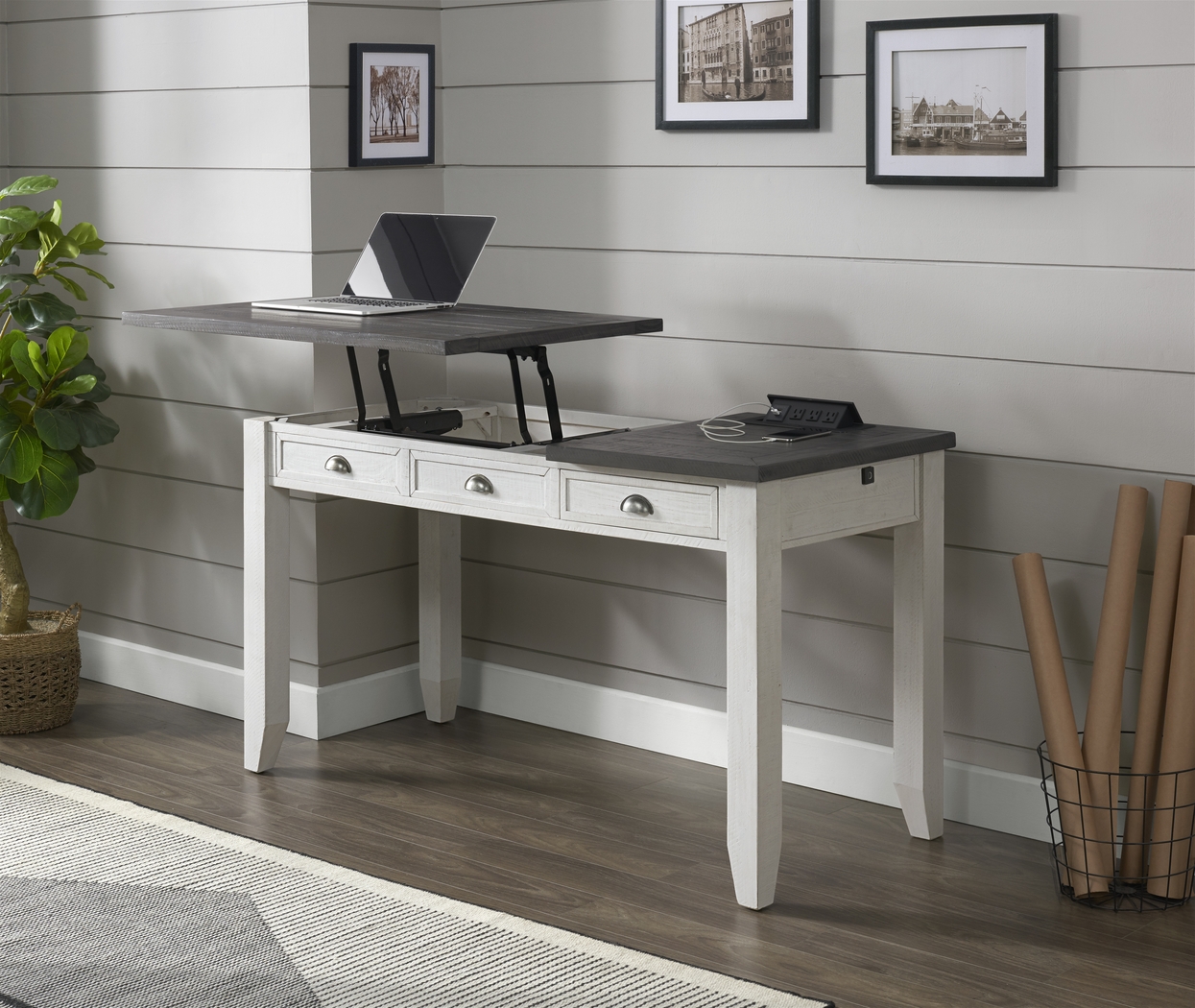 Trevose White Colors,White Desk | Rooms to Go