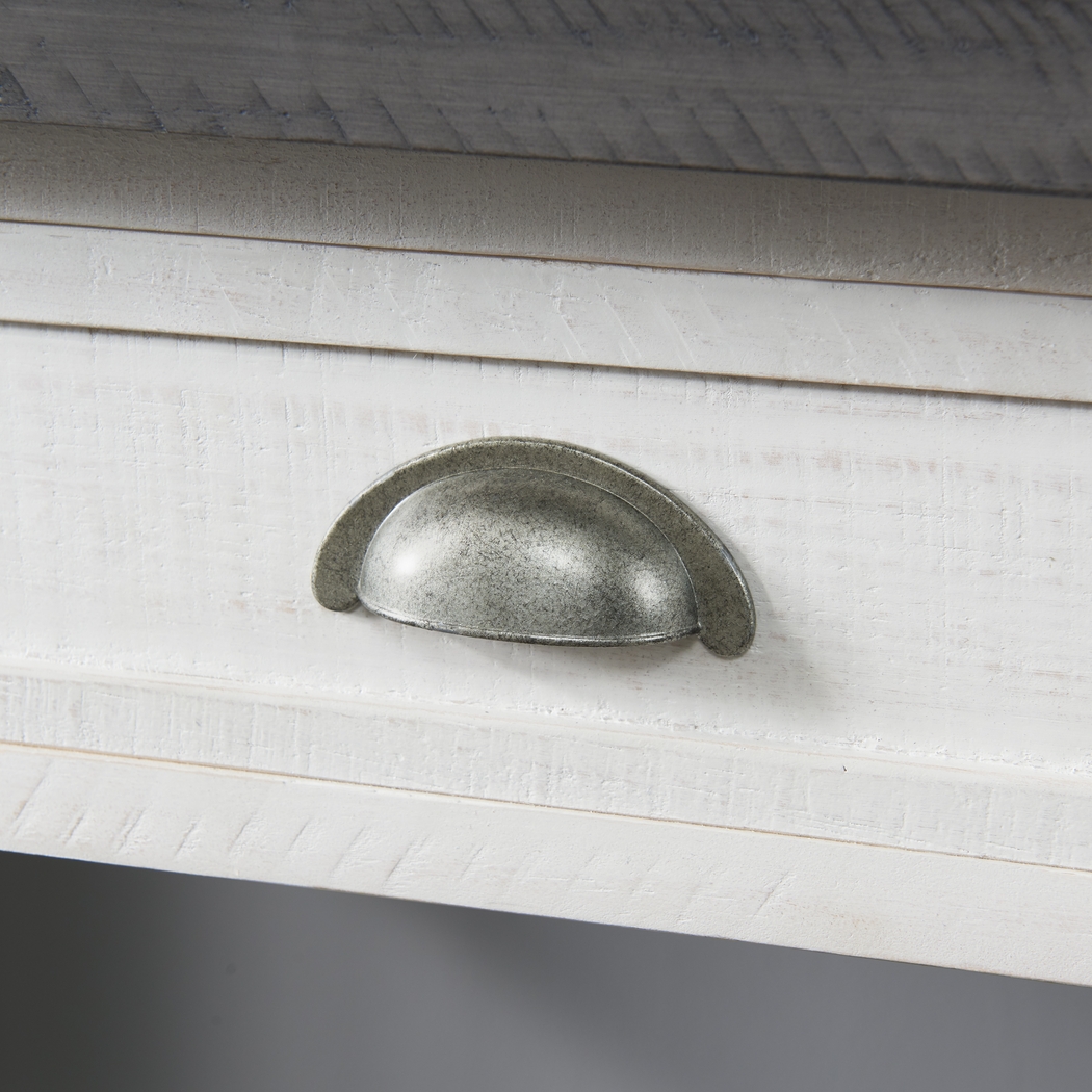 Trevose White Desk with Lift Top and Fingerprint Lock - Thumbnail - Image 8