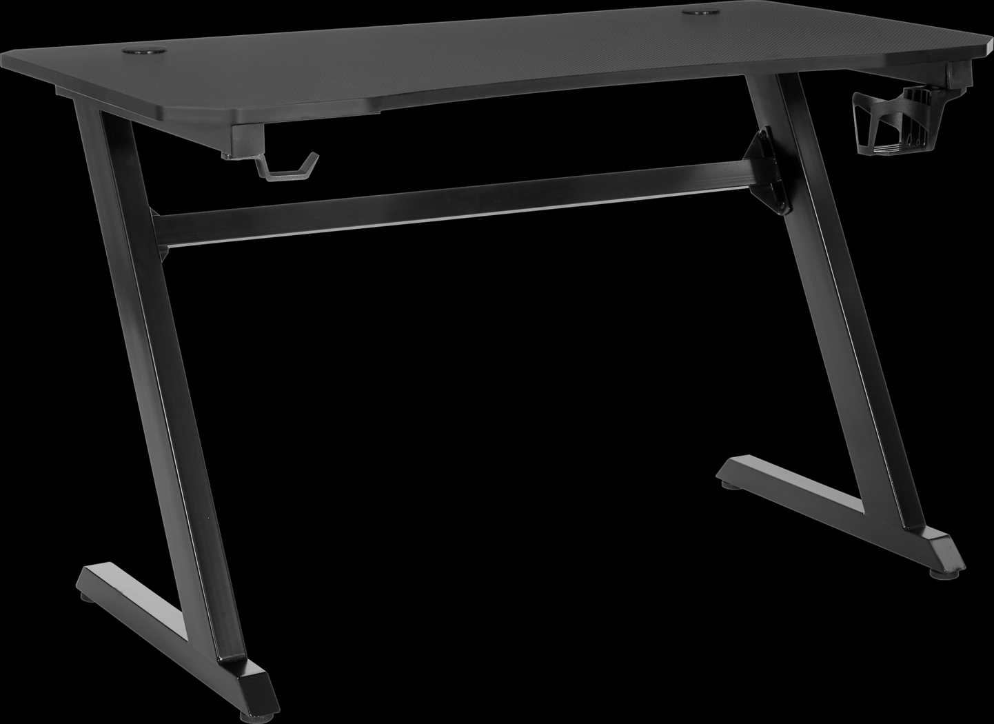 Treye Black Gaming Desk - Thumbnail - Image 2