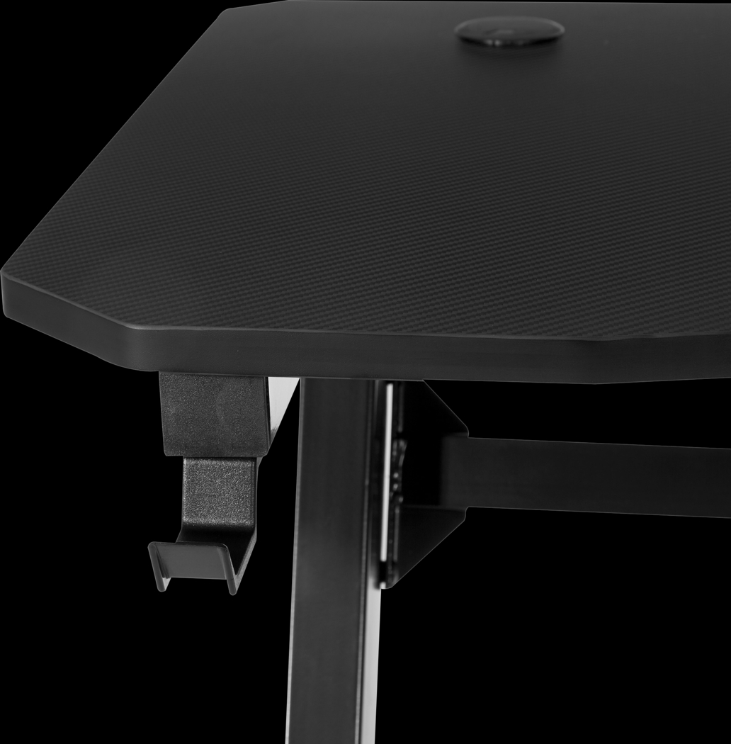Treye Black Gaming Desk - Thumbnail - Image 12