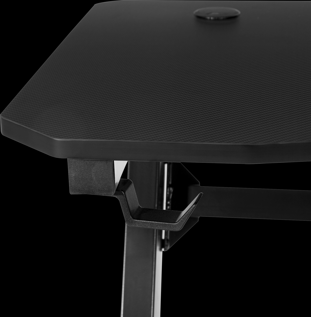 Treye Black Gaming Desk - Thumbnail - Image 14
