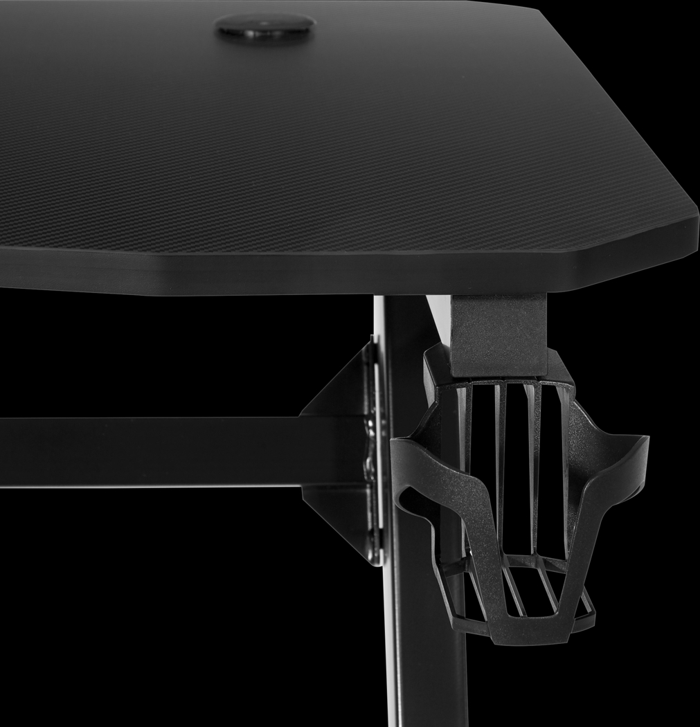Treye Black Gaming Desk - Thumbnail - Image 9