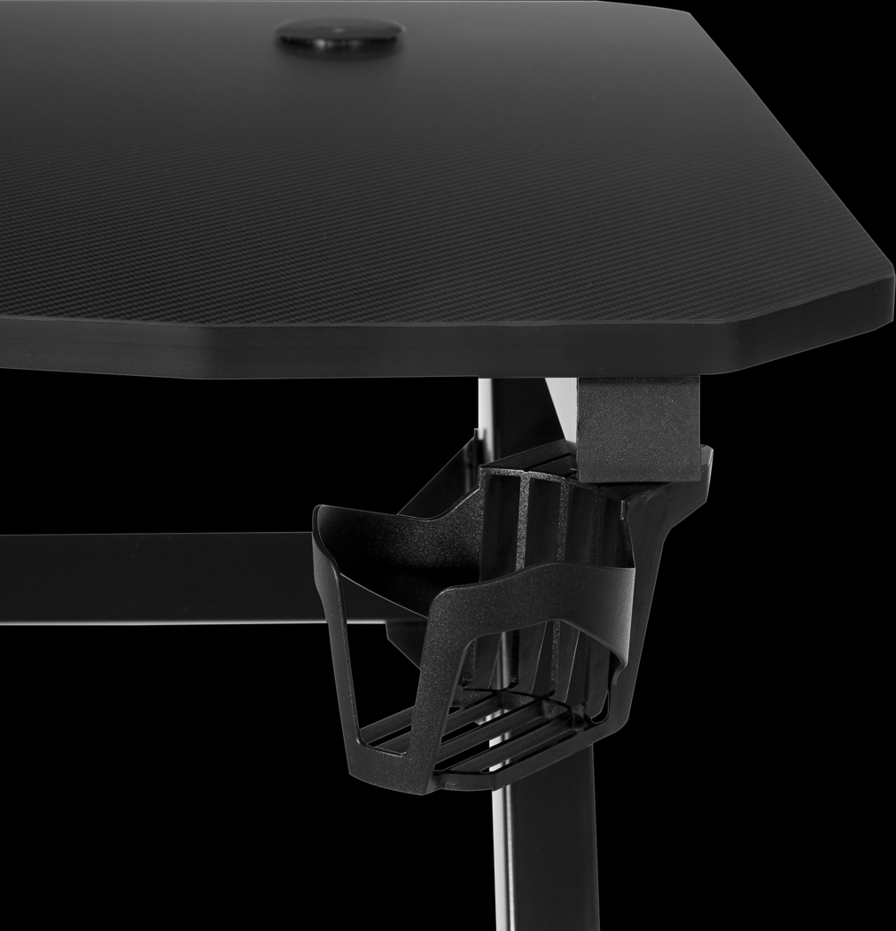 Treye Black Gaming Desk - Thumbnail - Image 10