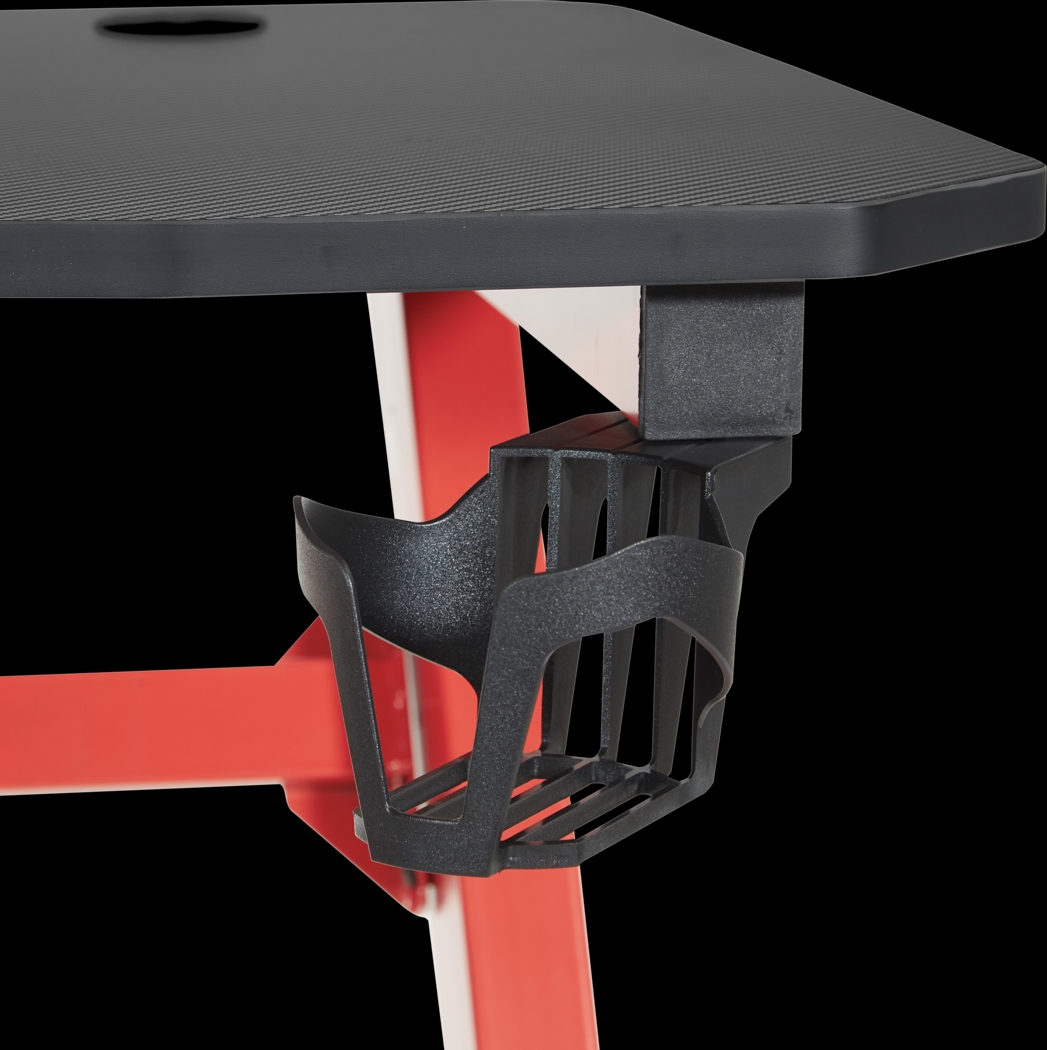 Treye Red Gaming Desk - Thumbnail - Image 11