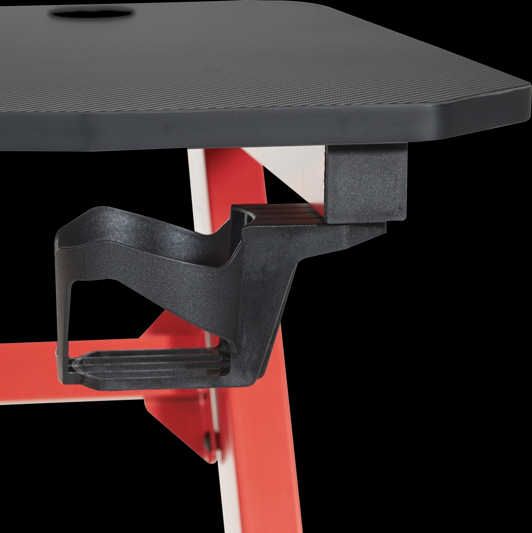 Treye Red Gaming Desk - Thumbnail - Image 12