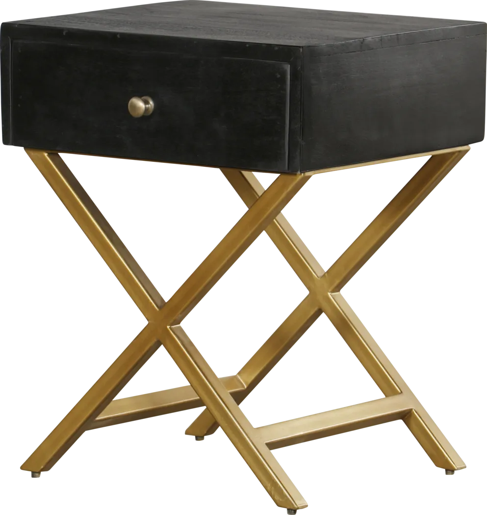 Treyford Black End Table - Thumbnail - Image 3