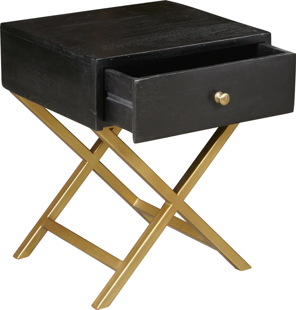 Treyford Black End Table - Thumbnail - Image 5