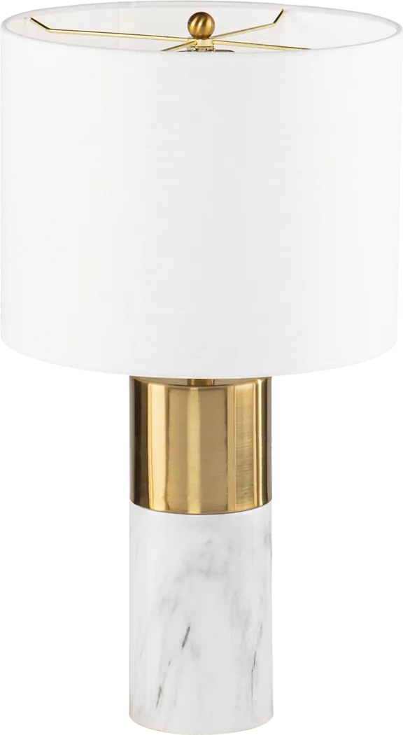 Treymore White Table Lamp - Thumbnail - Image 1