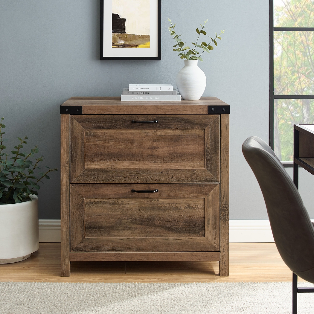 Treymour Oak Filing Cabinet - Thumbnail - Image 3