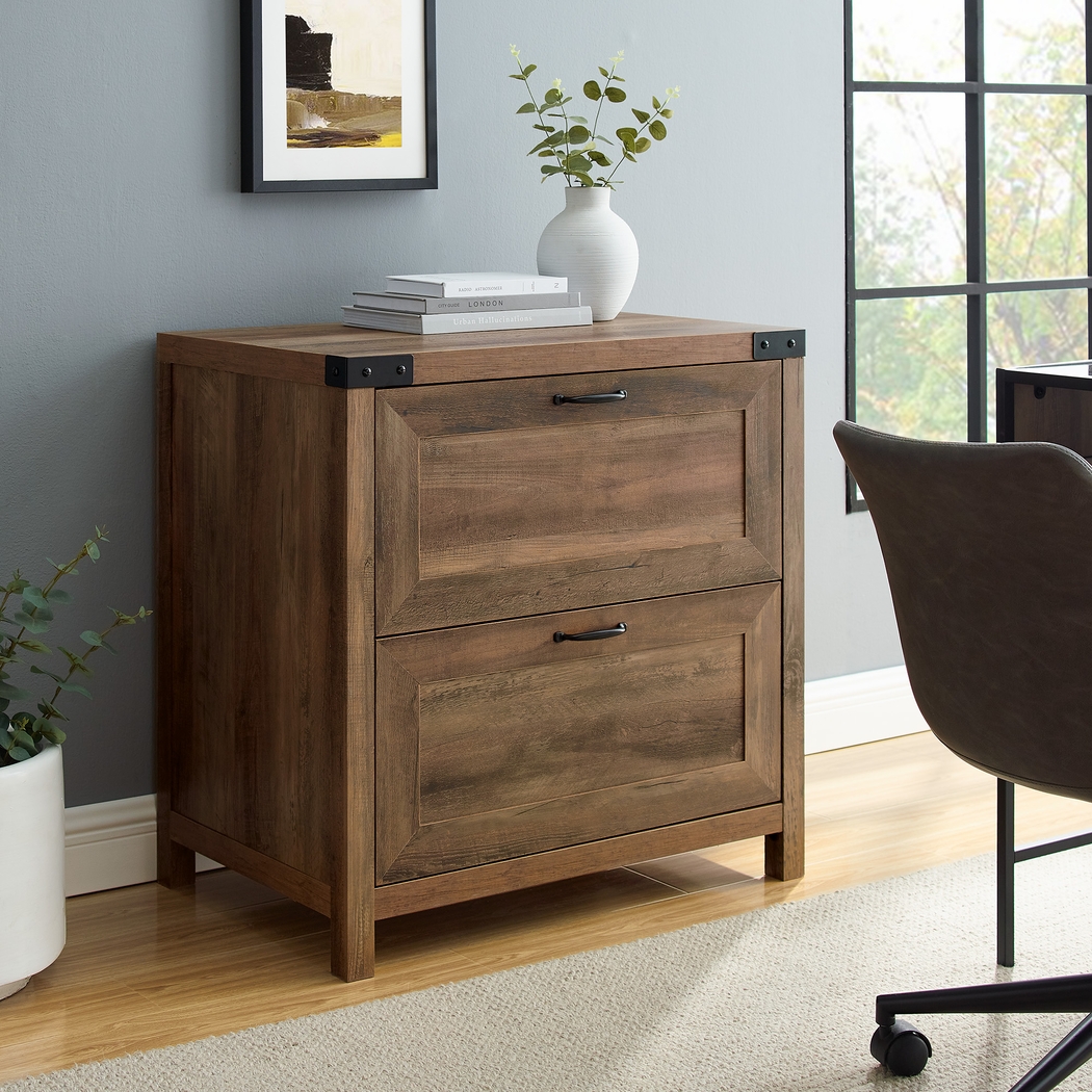 Treymour Oak Filing Cabinet - Thumbnail - Image 4