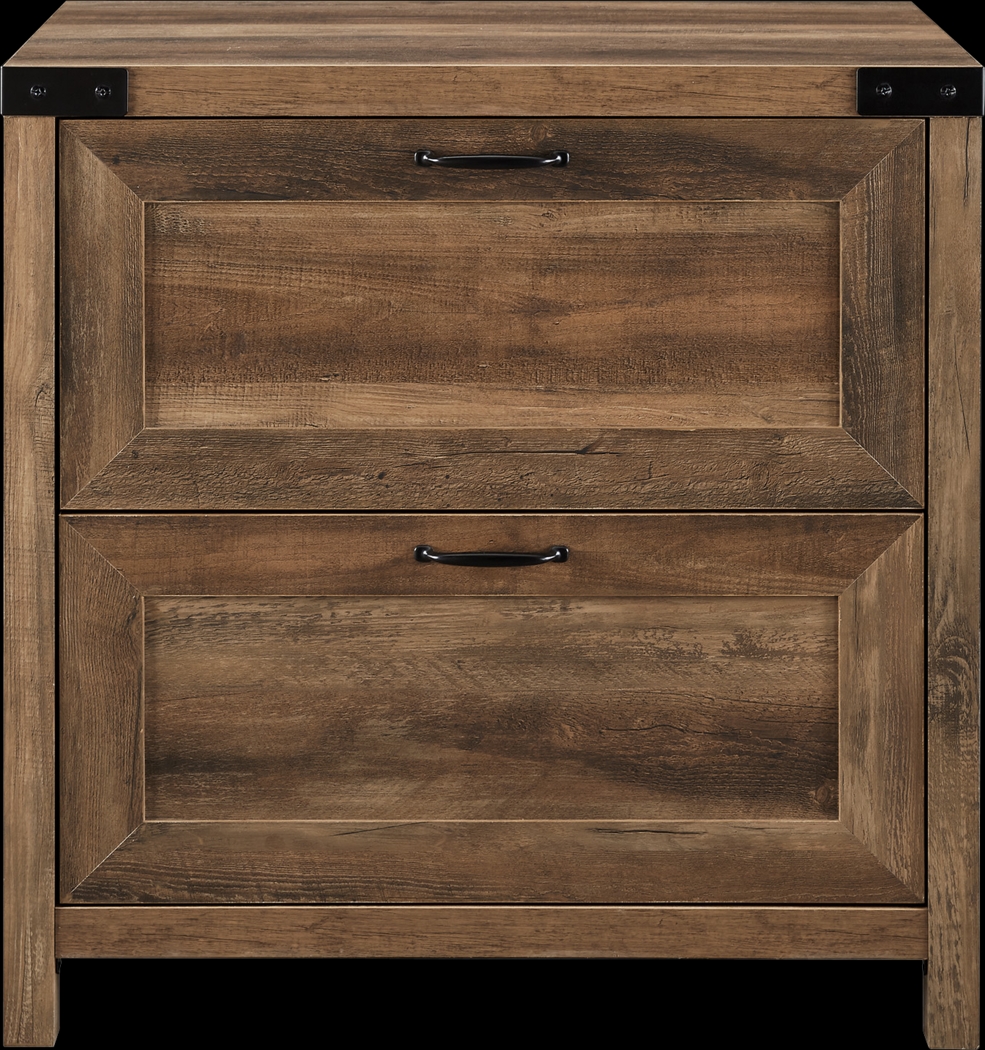 Treymour Oak Filing Cabinet - Thumbnail - Image 1