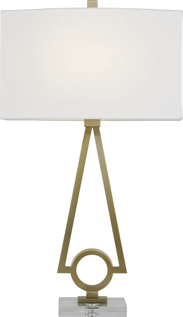Triangle Park Gold Lamp - Thumbnail - Image 2