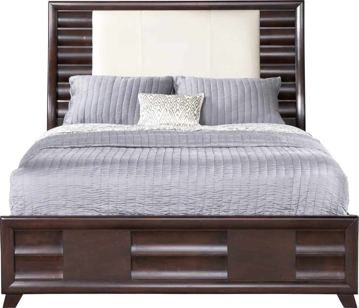 Tribeca Tobacco 3 Pc Queen Sleigh Bed - Thumbnail - Image 1