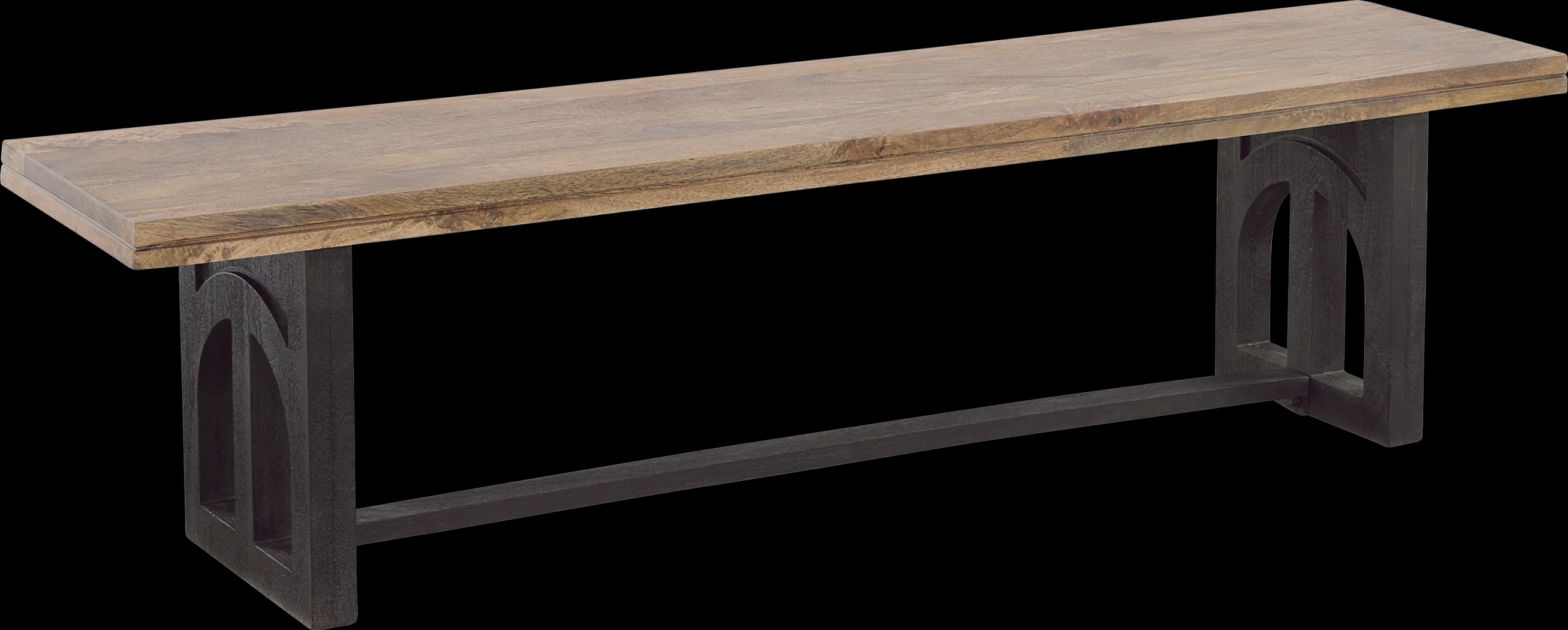 Triboro Natural Dining Bench - Thumbnail - Image 1
