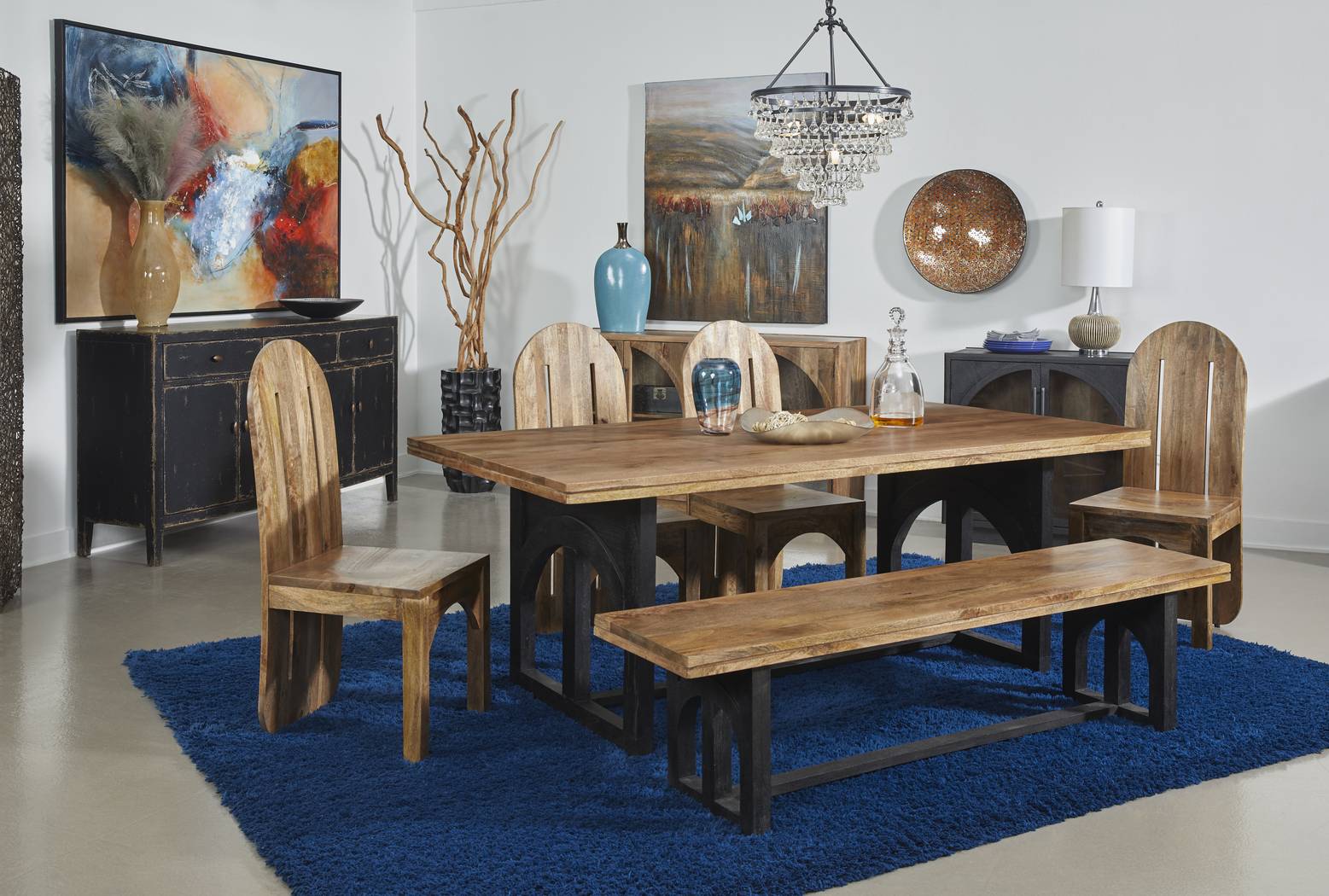 Triboro Natural Dining Table - Thumbnail - Image 2