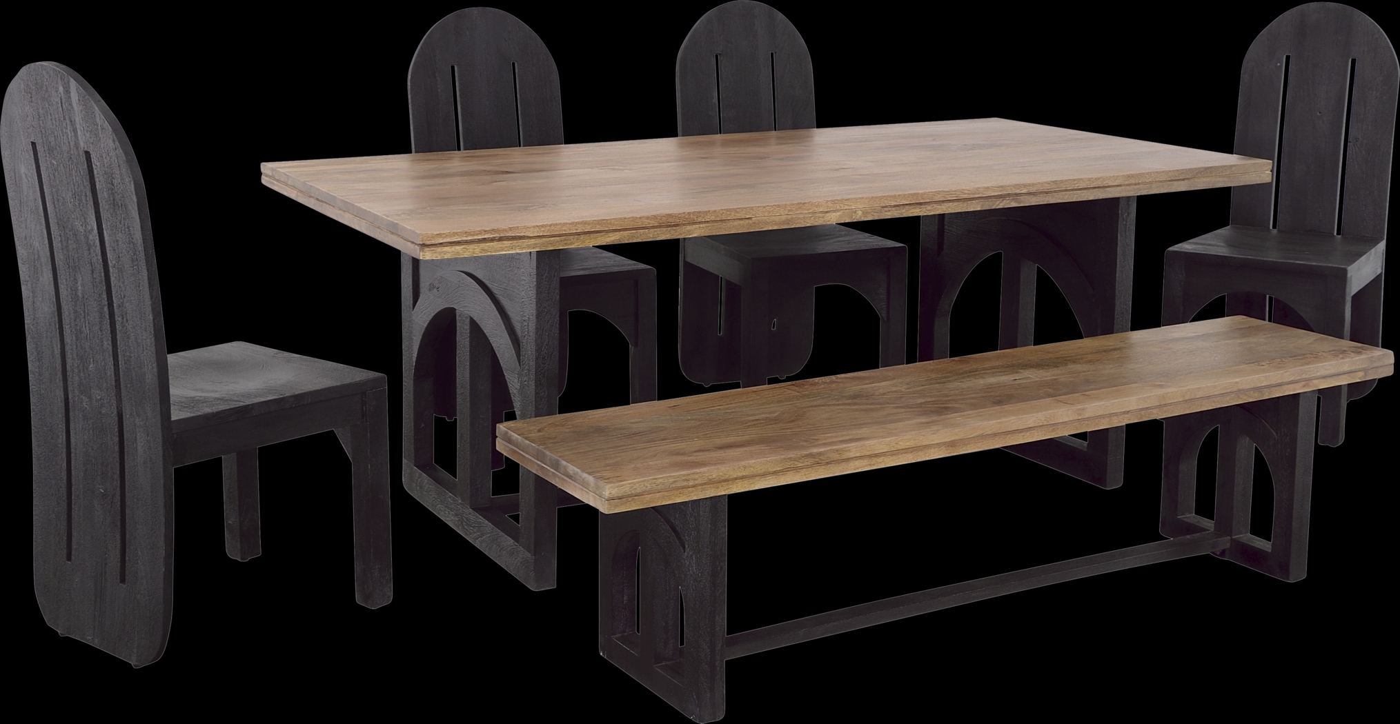 Triboro Natural Dining Table - Thumbnail - Image 3