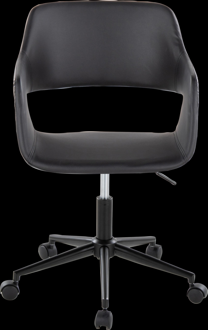 Triece Black Desk Chair - Thumbnail - Image 4
