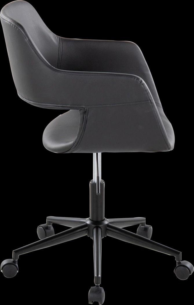 Triece Black Desk Chair - Thumbnail - Image 5