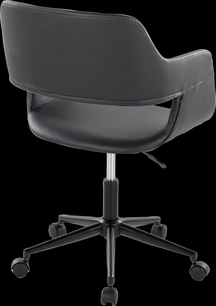 Triece Black Desk Chair - Thumbnail - Image 7