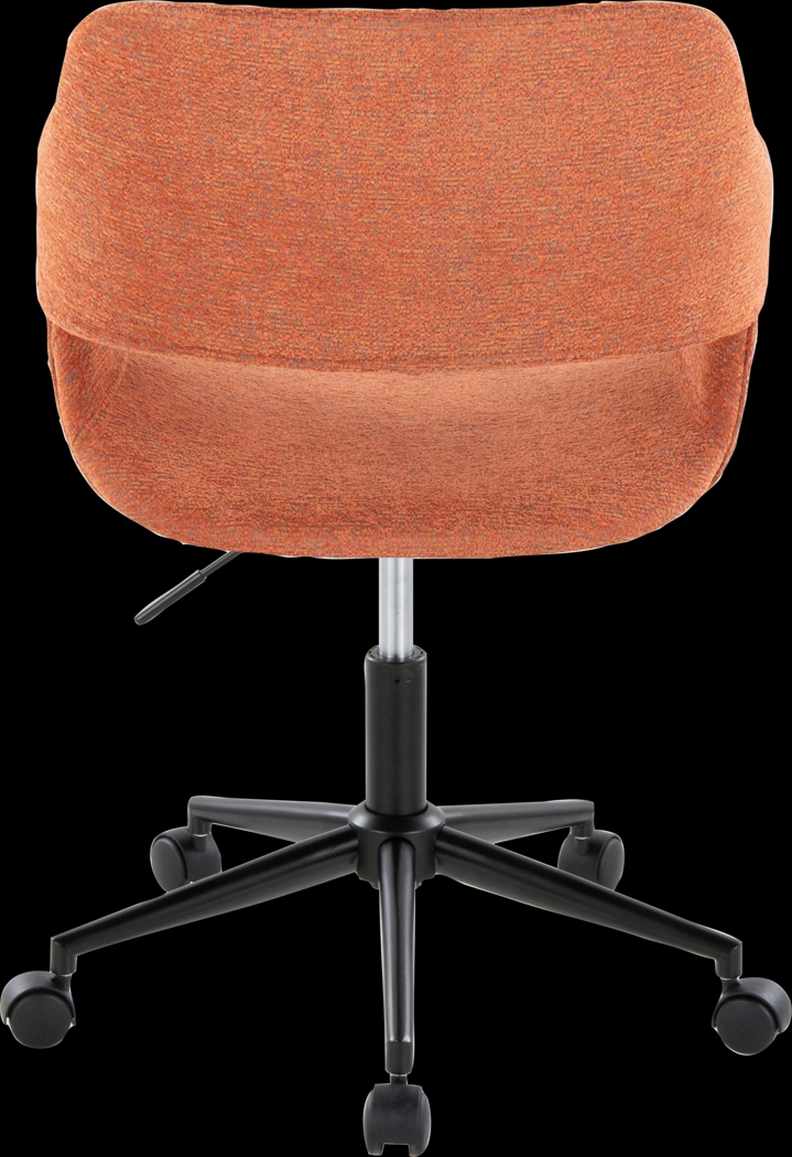 Triece Orange Desk Chair - Thumbnail - Image 6