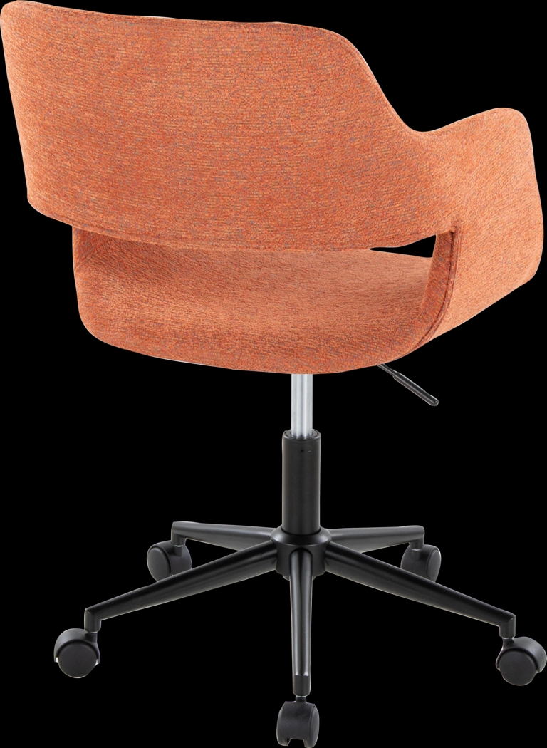Triece Orange Desk Chair - Thumbnail - Image 7