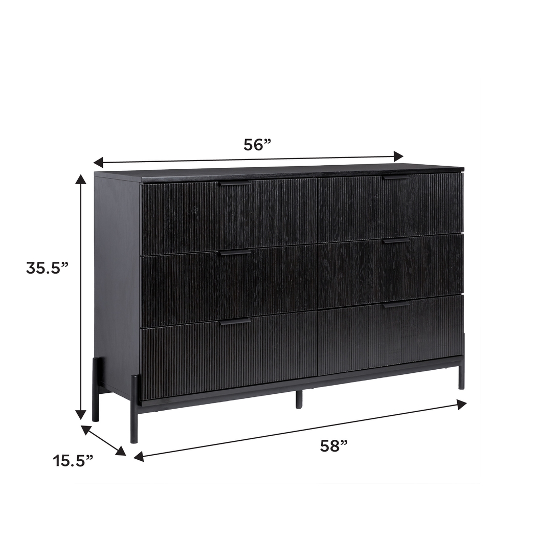Trifford Black Dresser - Thumbnail - Image 5
