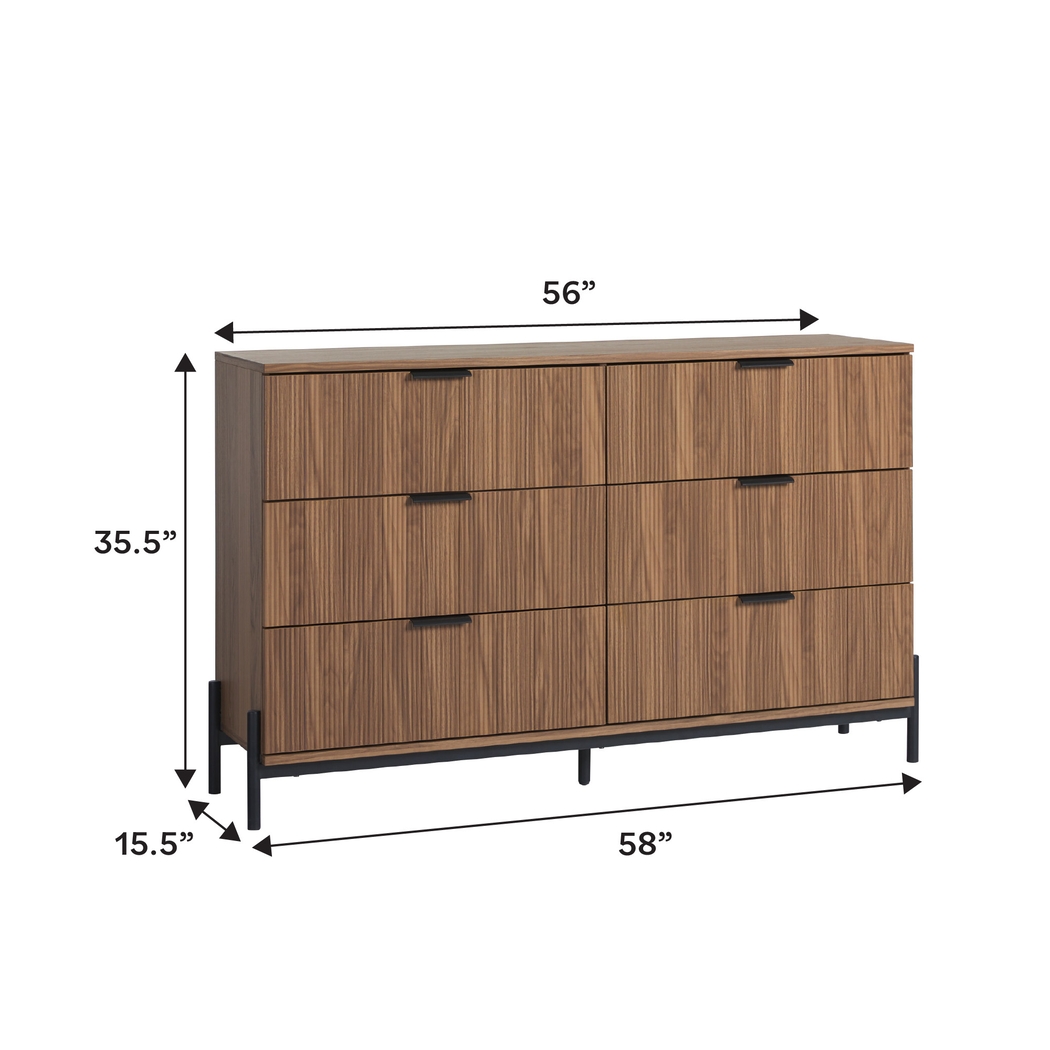 Trifford Mocha Dresser - Thumbnail - Image 6