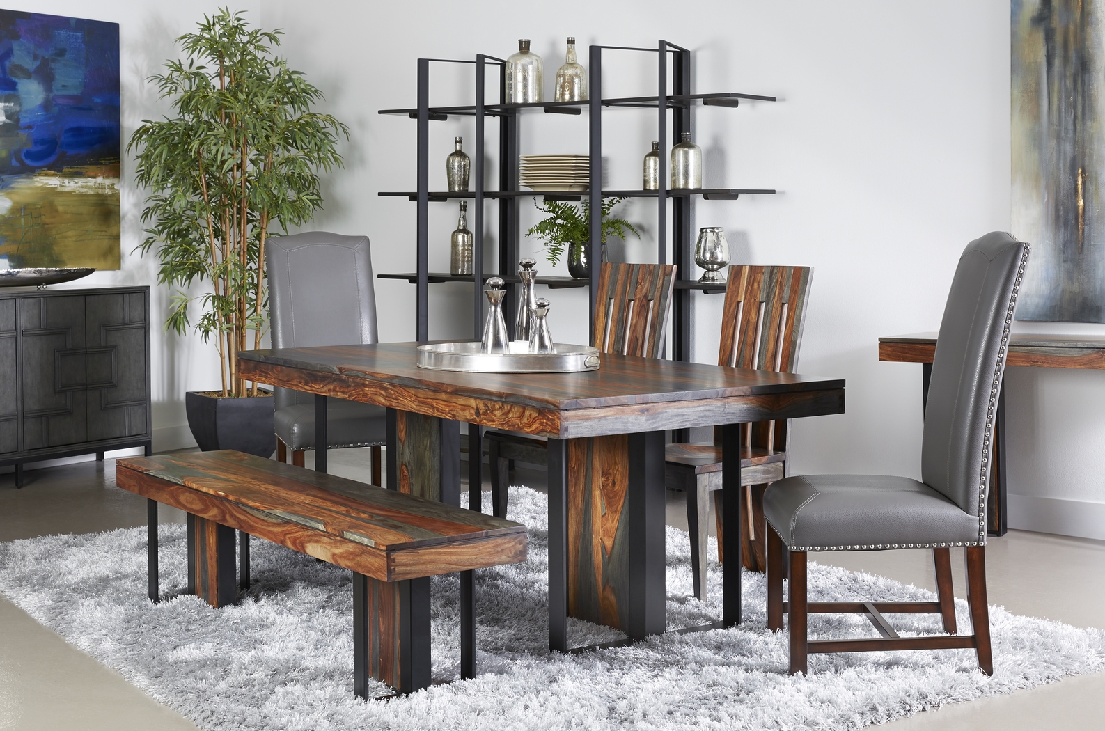 Trillby Brown Dining Table - Thumbnail - Image 2