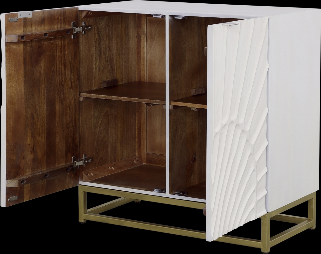 Trillium White Accent Cabinet - Thumbnail - Image 4