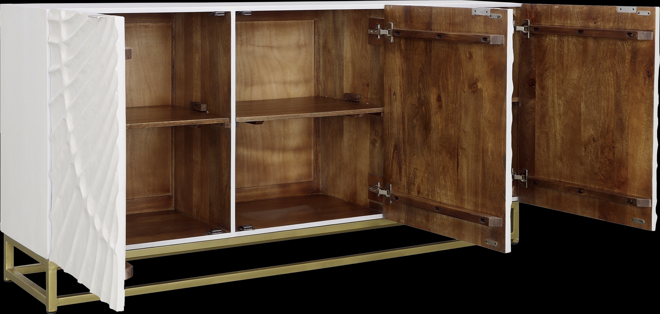 Trillium White Credenza - Thumbnail - Image 4