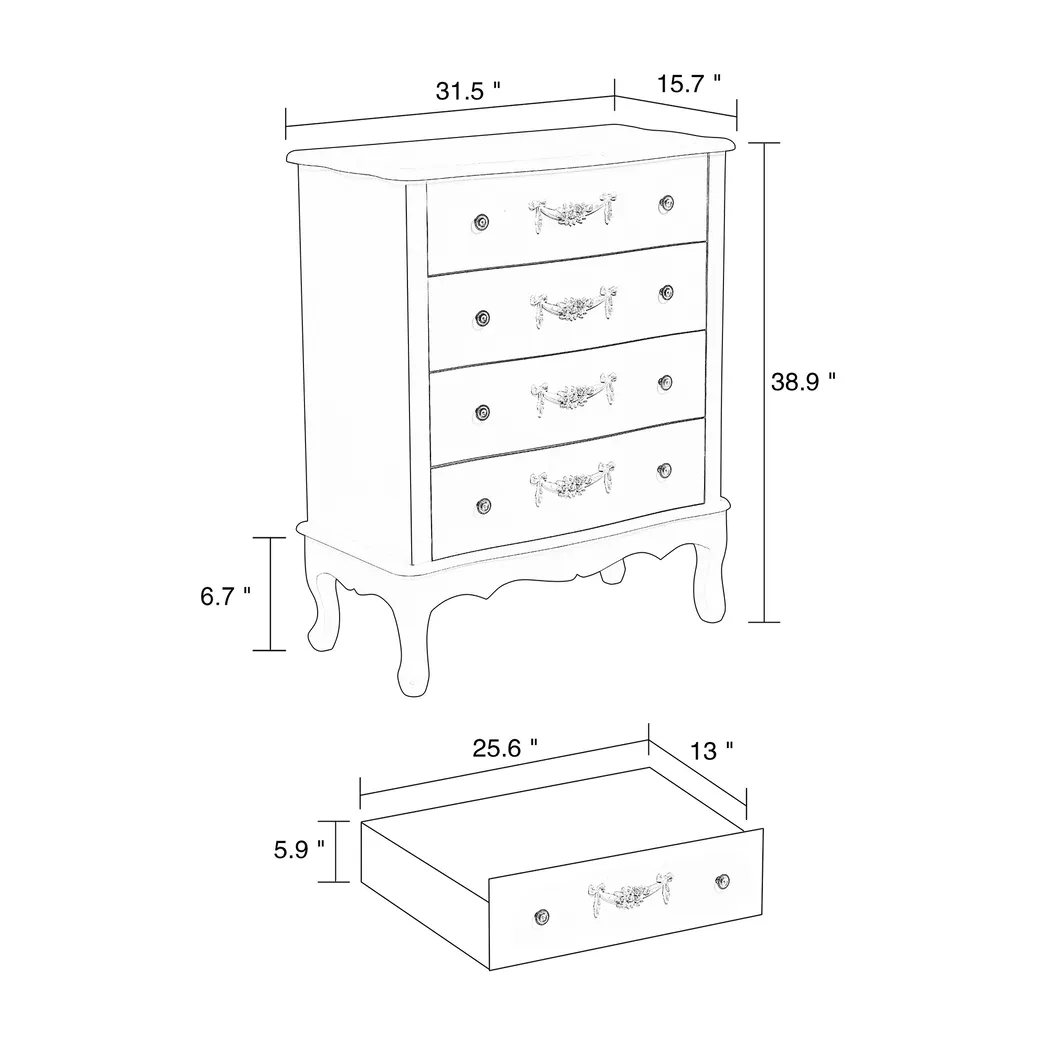 Trilva Gray Chest - Thumbnail - Image 11