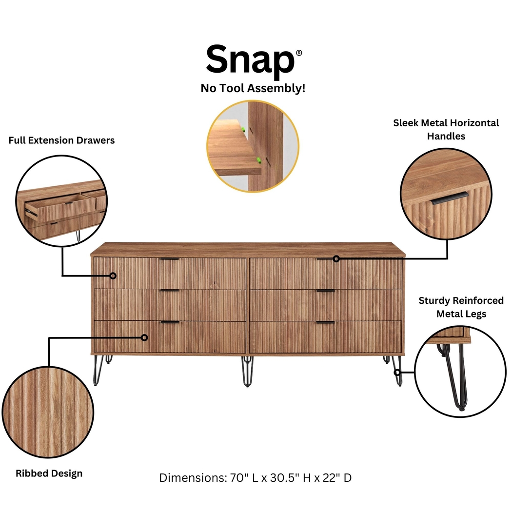 Trimper I Brown Dresser - Thumbnail - Image 12