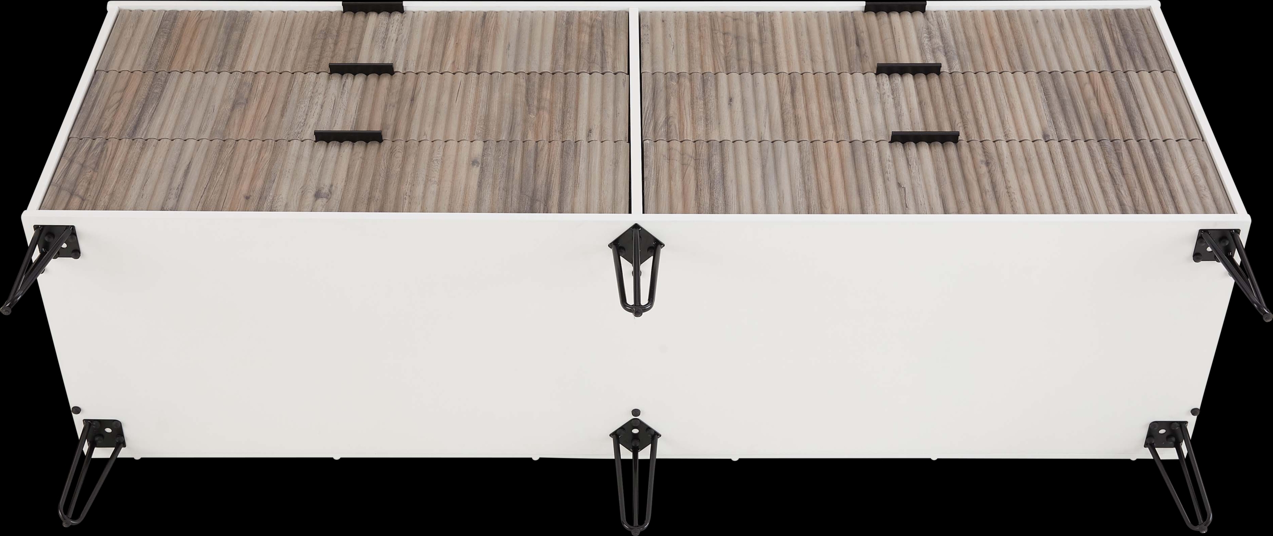 Trimper I Gray and White Dresser - Thumbnail - Image 9