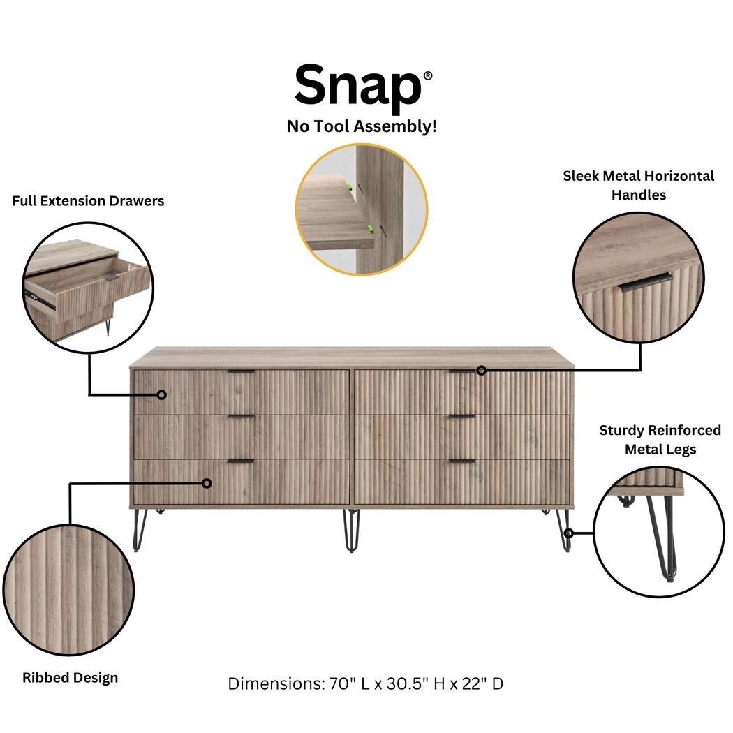 Trimper I Gray Dresser - Thumbnail - Image 12