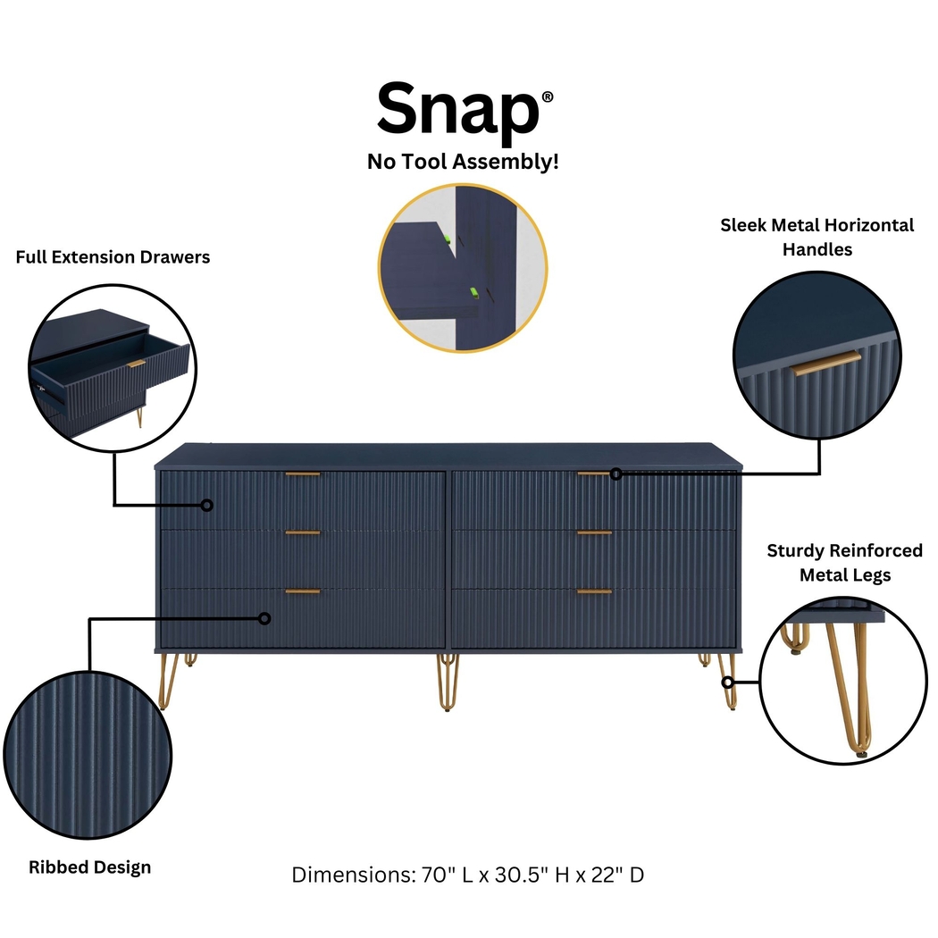 Trimper I Midnight Blue Dresser - Thumbnail - Image 12