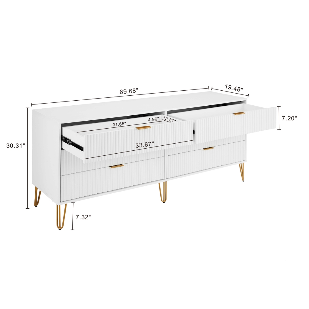 Trimper I White Dresser - Thumbnail - Image 11