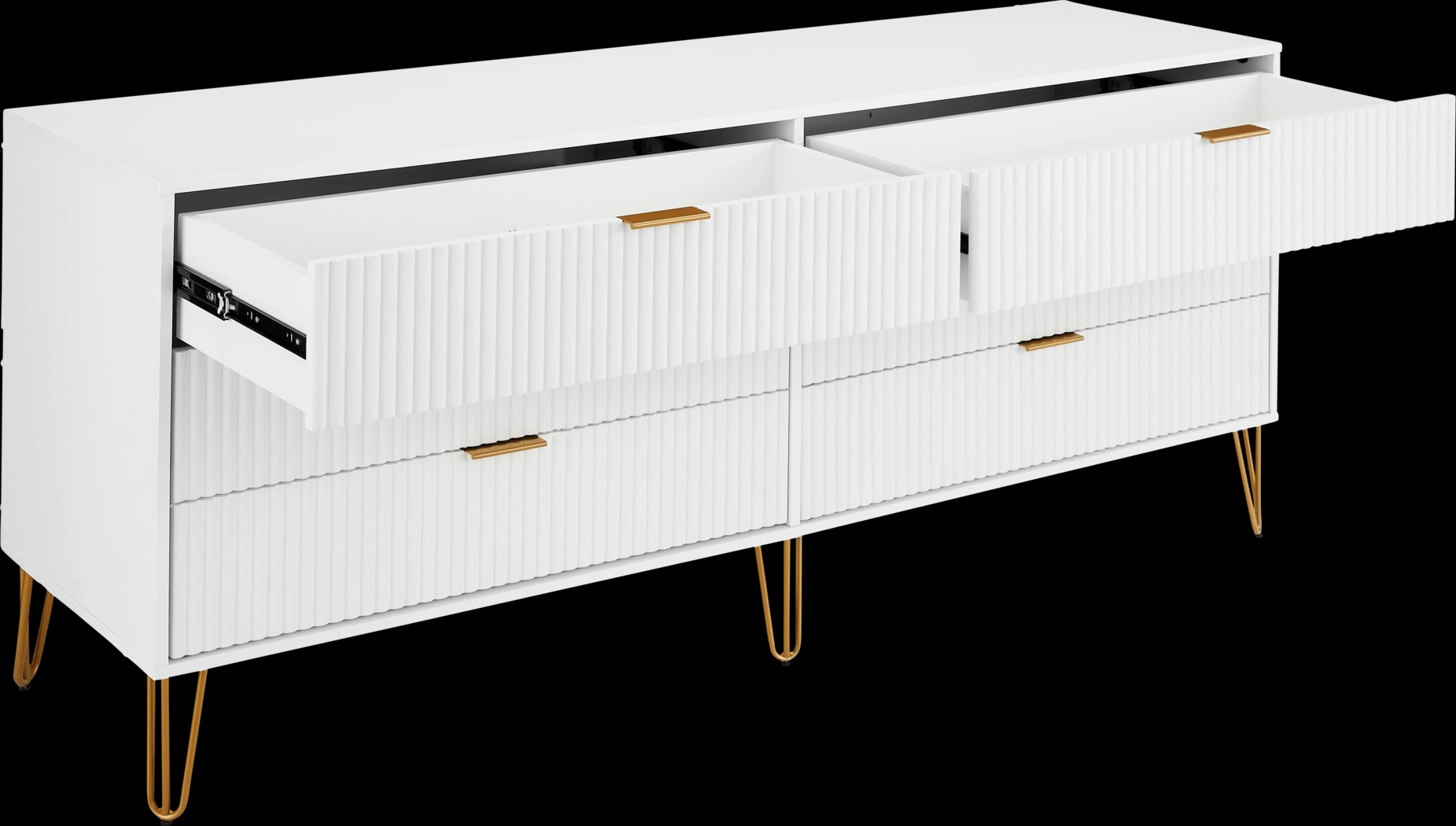 Trimper I White Dresser - Thumbnail - Image 5