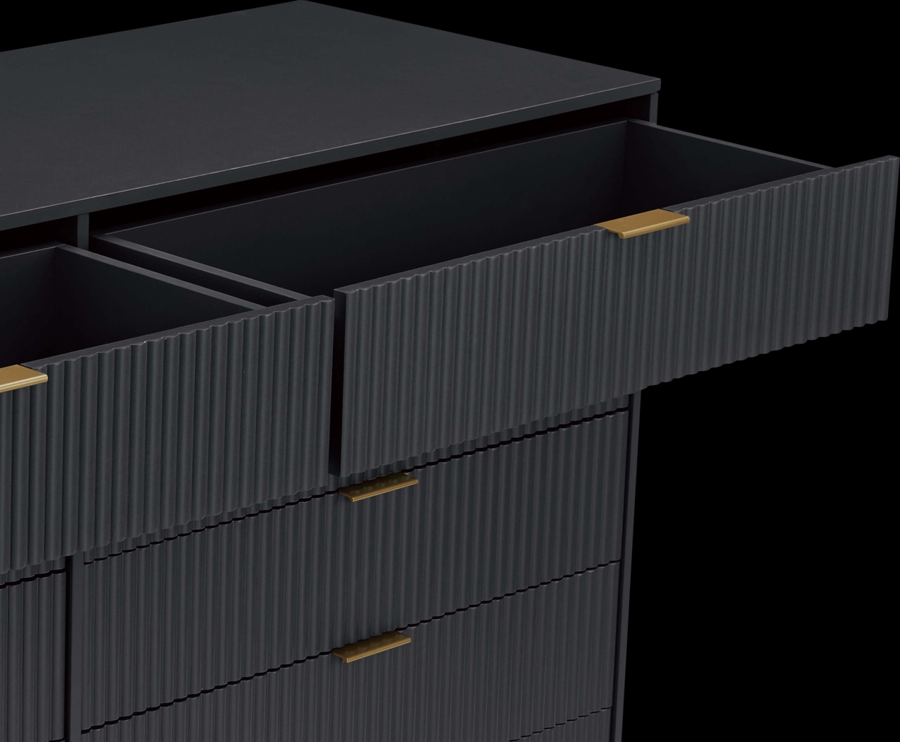 Trimper II Black Dresser - Thumbnail - Image 4