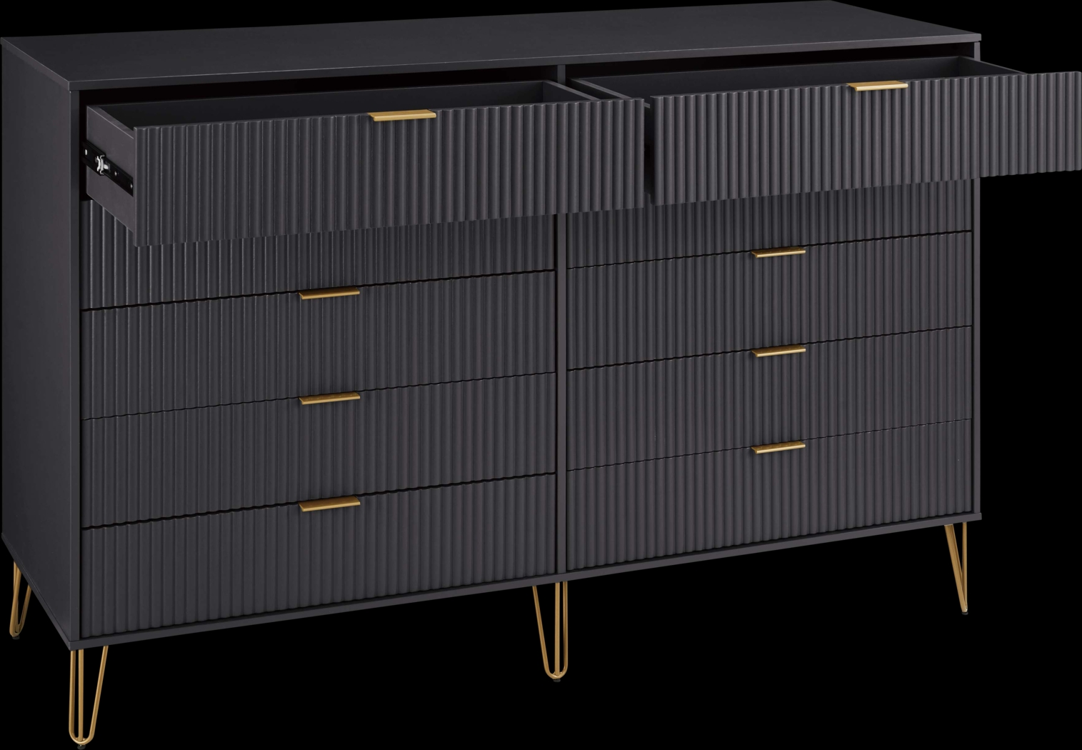 Trimper II Black Dresser - Thumbnail - Image 7