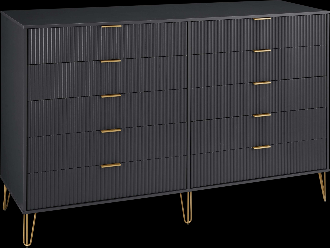 Trimper II Black Dresser - Thumbnail - Image 1