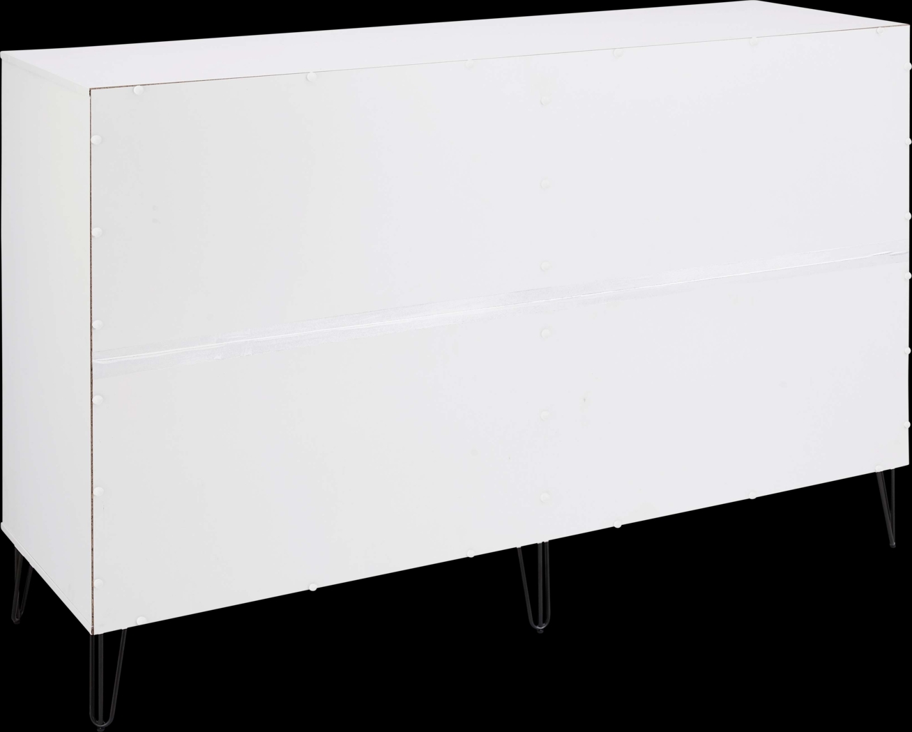 Trimper II Gray and White Dresser - Thumbnail - Image 7