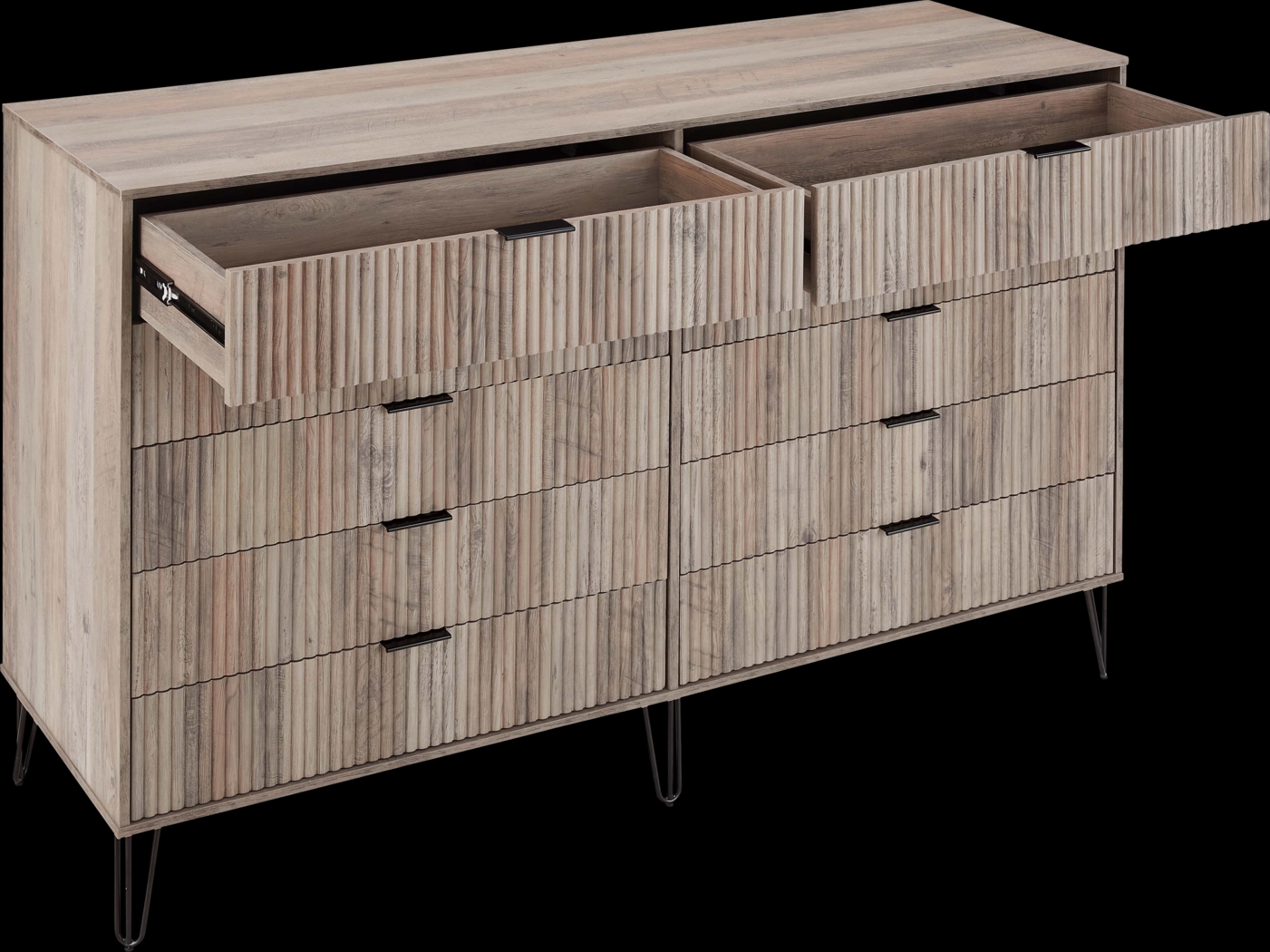 Trimper II Gray Dresser - Thumbnail - Image 6